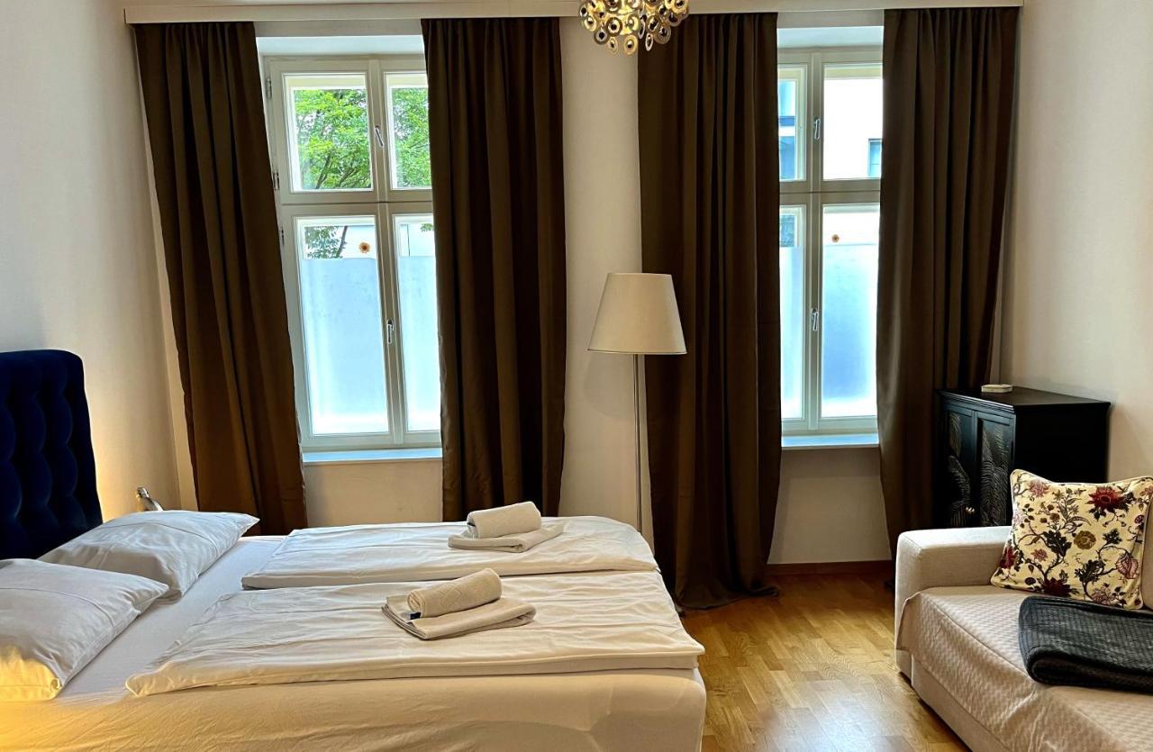 וינה Casa Nostra - Zentrale Wohnung Am Augarten מראה חיצוני תמונה